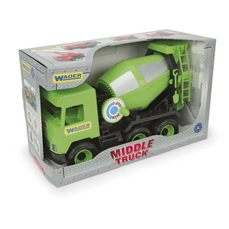 Middle Truck Green concrete mixer 32104