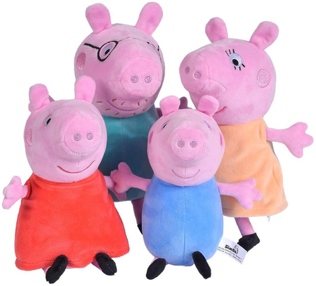 Peppa Pig with her family in the car 926-1006