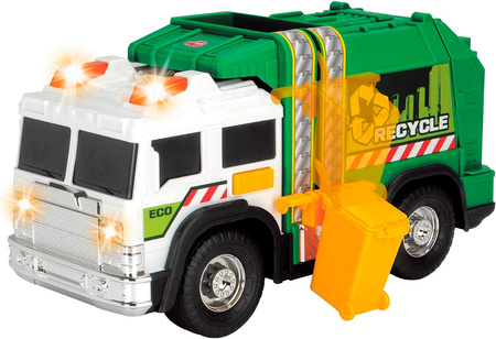 Dickie green garbage truck 30cm light and sound 330-6006