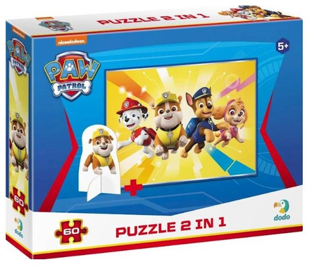 MAKSIK puzzle 60 pieces with a Paw Patrol figure DOB5567 05567