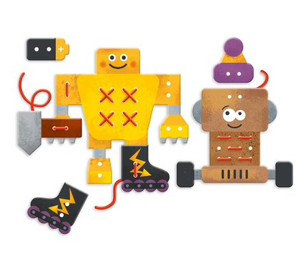 GRANNA PL Robots Jeu de Lacets pour Enfants 00436 04366