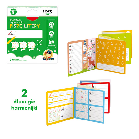 CZUCZU Dessins longs J'écris des lettres pour enfants 01324