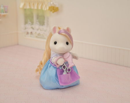 SYLVANIAN Ponytail with long hair + accessories 05644