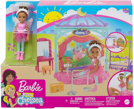 Ensemble d'école de ballet Barbie Chelsea GHV81