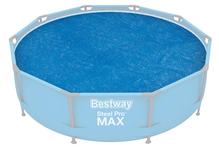 Couverture de piscine solaire Bestway 305 cm B58241 - économisez de l'énergie