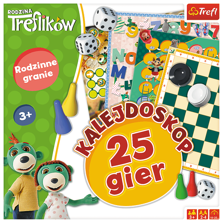 Jeu Treflik Family - Kaléidoscope 25 jeux 01678