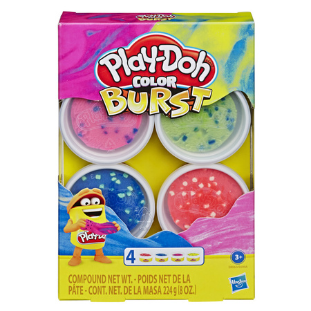 Play dough 4-pack Burst Color E6966/E8061