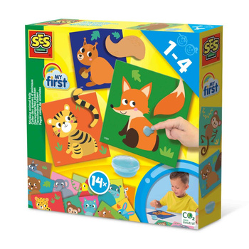 SES Match Animal Tails - Jouet éducatif 14403 44036