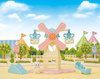 SYLVANIAN Moulin à vent avec carrousel+fig.05526 55267