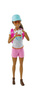 Barbie traveler doll with a backpack GRN66