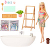 Barbie bath doll with confetti and bathtub HKT92