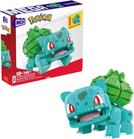 MATTEL MEGA CONSTRUX Pokemon large Bulbasaur building block set HNT96