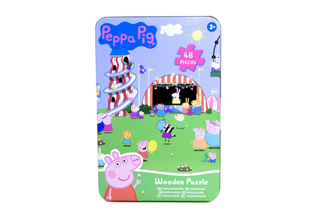 Wooden puzzle Peppa RMS 48 pieces can 85-0035 93428