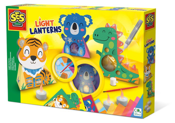 SES Creative Petites lanternes LED en forme d'animaux 14717