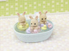 SYLVANIAN Bathing triplets 05707