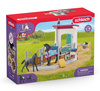 Schleich Enclos pour chevaux avec jument + poulain 42611