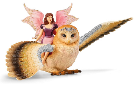 Schleich fée volant sur un hibou 70789 70600