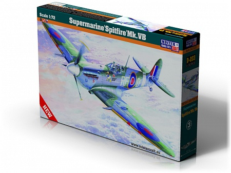 MISTERCRAFT Model Airplane Super Spitfire Mk.VB D-203 42035