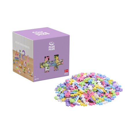 DANTE Plus-Plus Pastel 600 pieces in a package 3312 00052