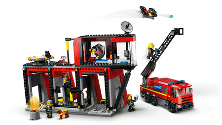 LEGO CITY Fire Station with Fire Truck 60414