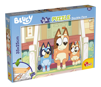 Lisciani Bluey puzzle Double-Face M-Plus Monkey Jocks 99559