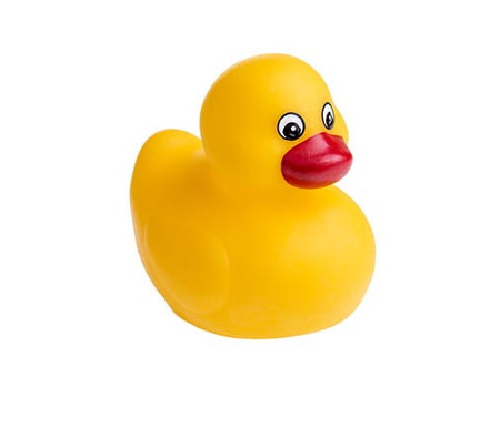 TULLO Canard de bain pour enfants /ne prend pas l'eau 75122