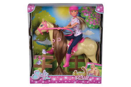 Steffi doll with horse and jockey outfit 573-0939