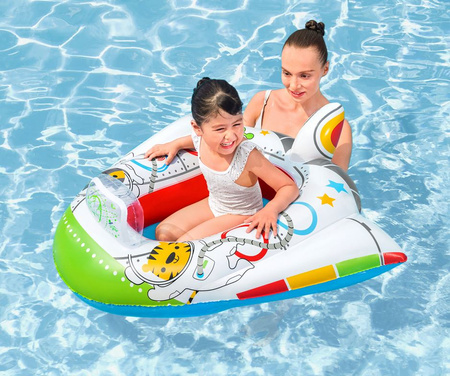 BESTWAY Bateau vaisseau spatial pour enfants 104x99cm B34178