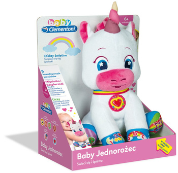 Clementoni BABY interactive plush unicorn 50544