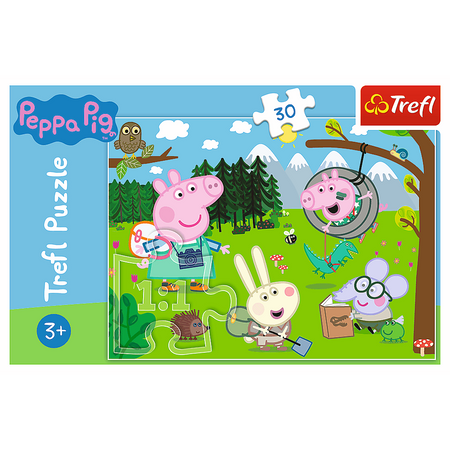 Puzzle 30 Expédition en forêt Peppa Pig 18245