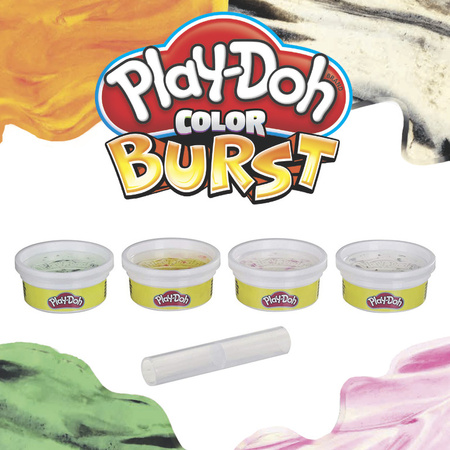 Play dough 4-pack Burst Color E6966/E8061