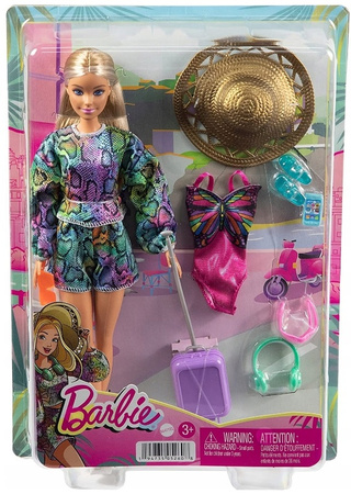 Poupée Barbie MATTEL avec un grand chapeau HGM54