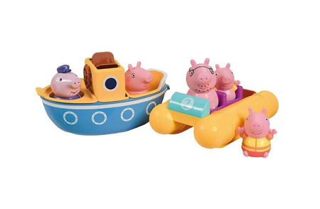 TOMY Peppa Pig Boat Adventure set E73453