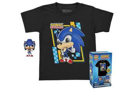 FUNKO T-Shirt size S Sonic minifigure 70389 03895