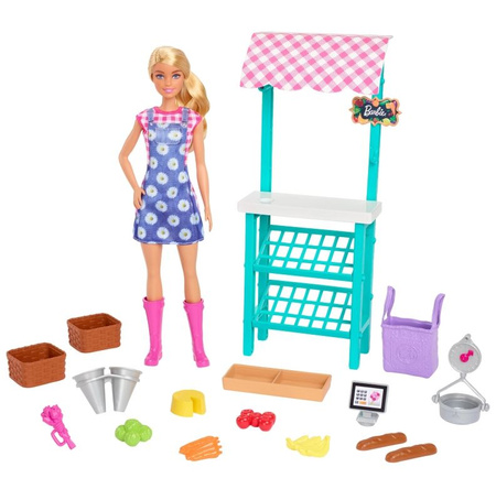 Barbie Farmers Market Coffret avec poupée HCN22