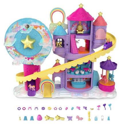 Polly Pocket rainbow amusement park GYK44