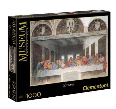 Clementoni Puzzle 1000 Museum The Last Supper 31447