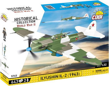 COBI HC World War II Ilyushin IL-2 1943 643 blocks 5745