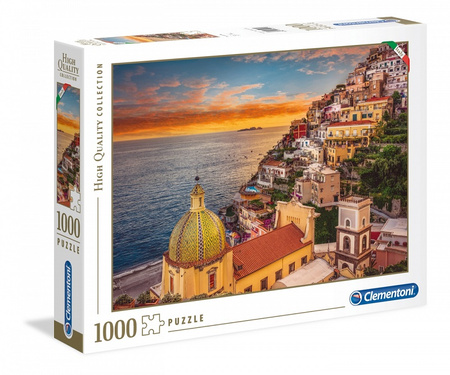 Clementoni puzzle 1000 Ville sur les rochers 39451