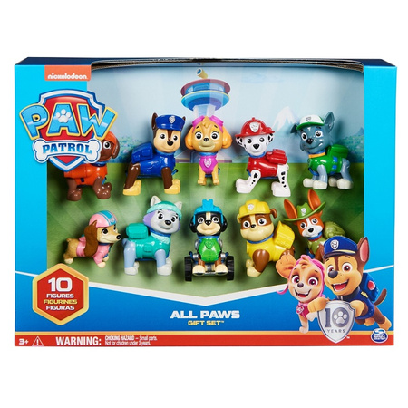 Paw Patrol 10 figures set 6065255