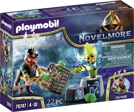 PLAYMOBIL Ensemble de magicien des plantes 70747