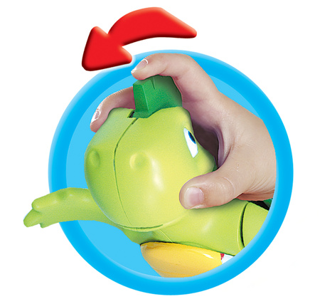 Floating wind-up singing turtle E2712