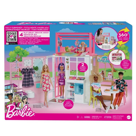 Barbie Compact dollhouse HCD47 - Play set