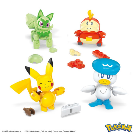 MATTEL MEGA CONSTRUX Pokémon Paldea Partners HPX92 Ensemble de blocs