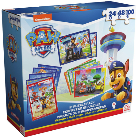 Paw Patrol puzzle 12in1 SPIN 6066856