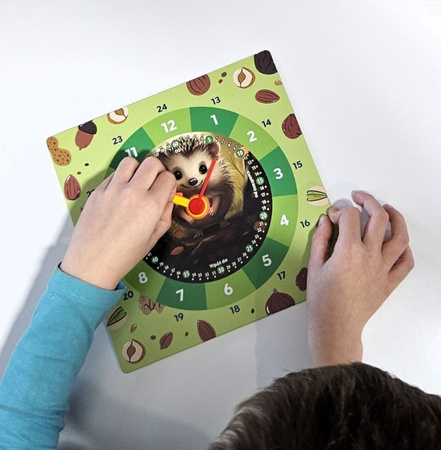 Educational clock Hedgehog ALEXANDER 27938