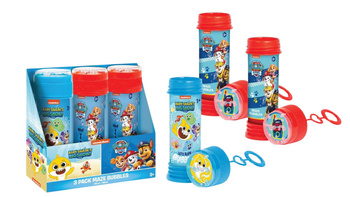 Bulles de savon RMS 3pcs Paw Patrol BabyShark 97-0110