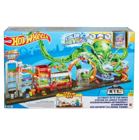 Hot Wheels City Mega Car Wash set Octopus Attack GTT96