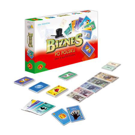 Strategic board game Business in Polish 01235