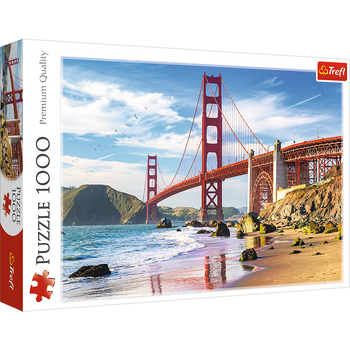 Trefl Puzzle 1000 pièces Golden Gate Bridge San Francisco USA 10722